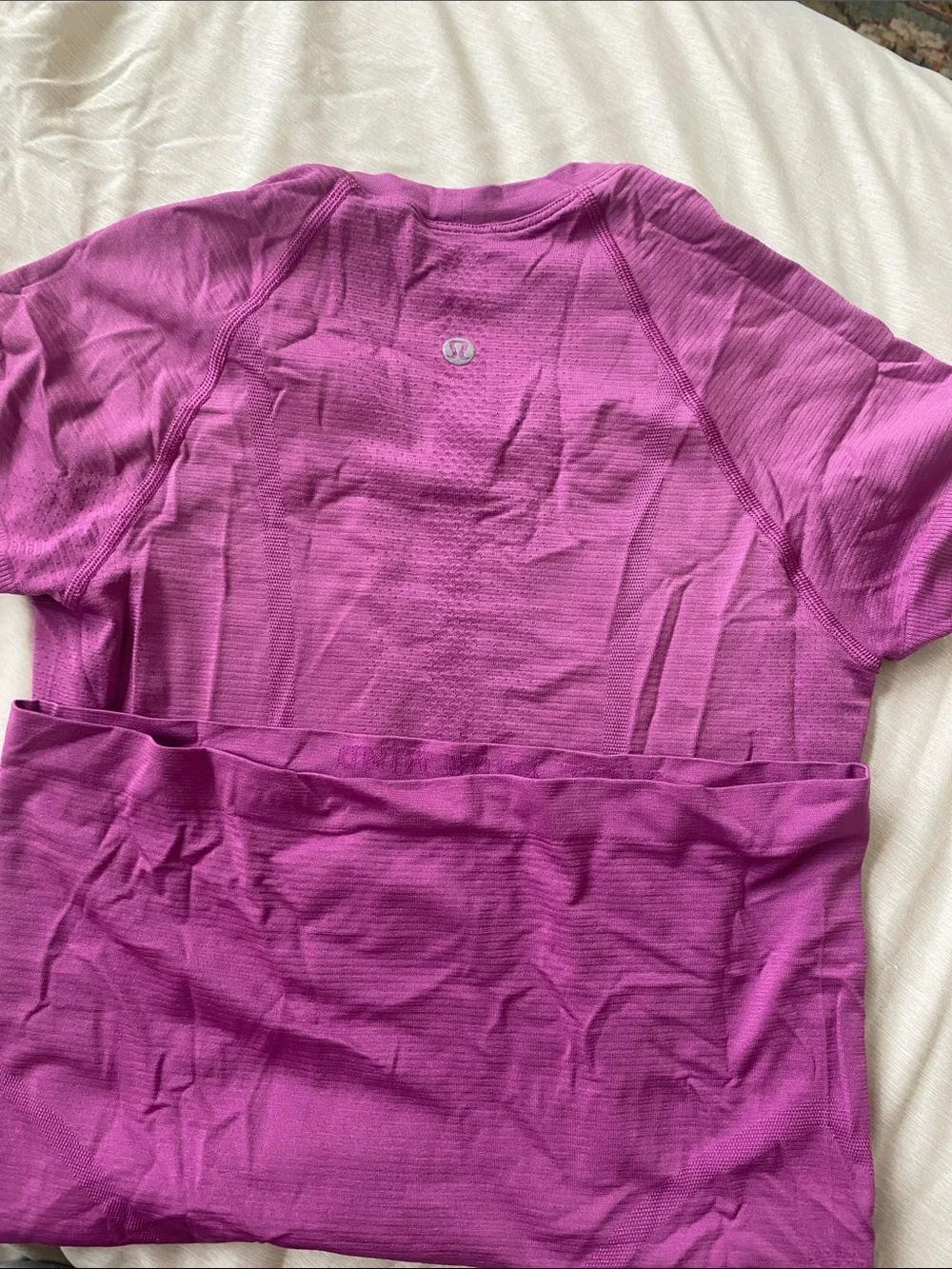 Lululemon Purple Short Sleeve Athletic Tee